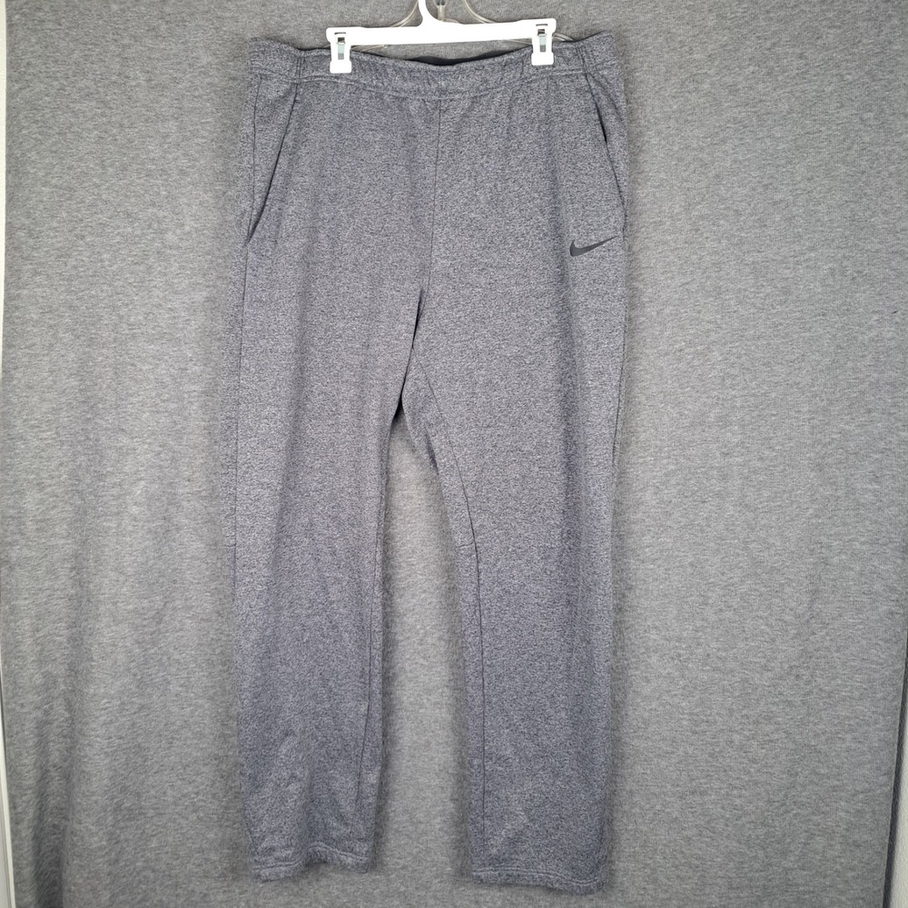 Nike Sweatpants Men 3XL Tall Therma-FIT Training Pants Fleece Fitness 932253-071